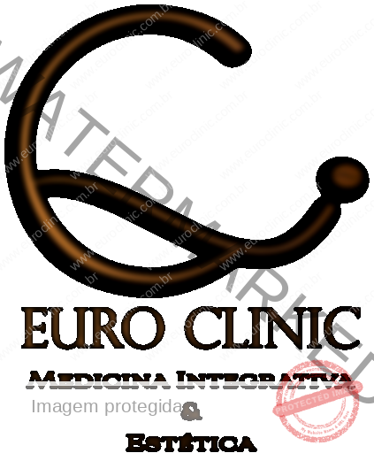 Euro Clinic - Logo gradiente com sombra