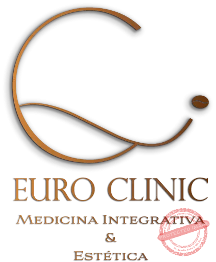 Euro Clinic - Logo gradiente com sombra
